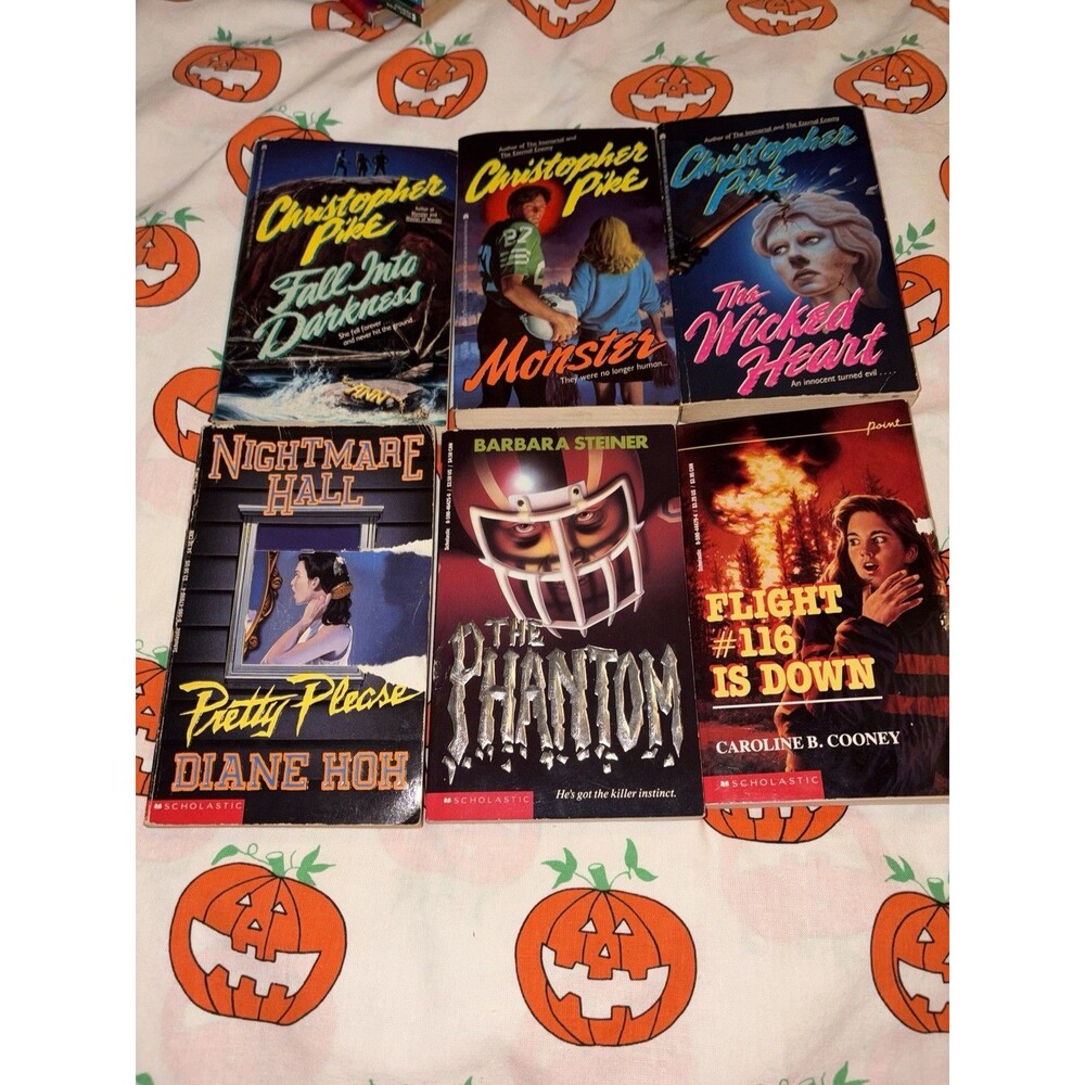 Christopher Pike Diane Hoh Cooney 6 Book Lot Ya Teen Vintage Horror Thriller
